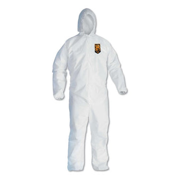 KleenGuard™ A40 Elastic-cuff, Ankle, Hooded Coveralls, 3x-large, White, 25-carton freeshipping - TVN Wholesale
